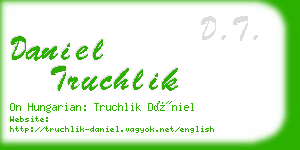daniel truchlik business card